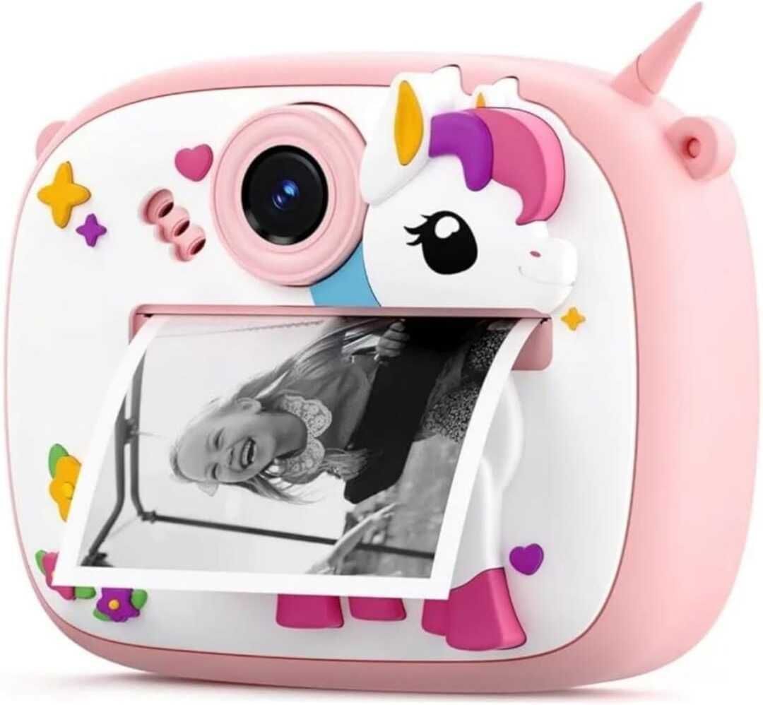 HAPPY CHAPPIE DIY instant photo printer cemera Instant Print - Mini Digital Camera HD Photo & Video with Games Toy Camera Instant Camera-image-7