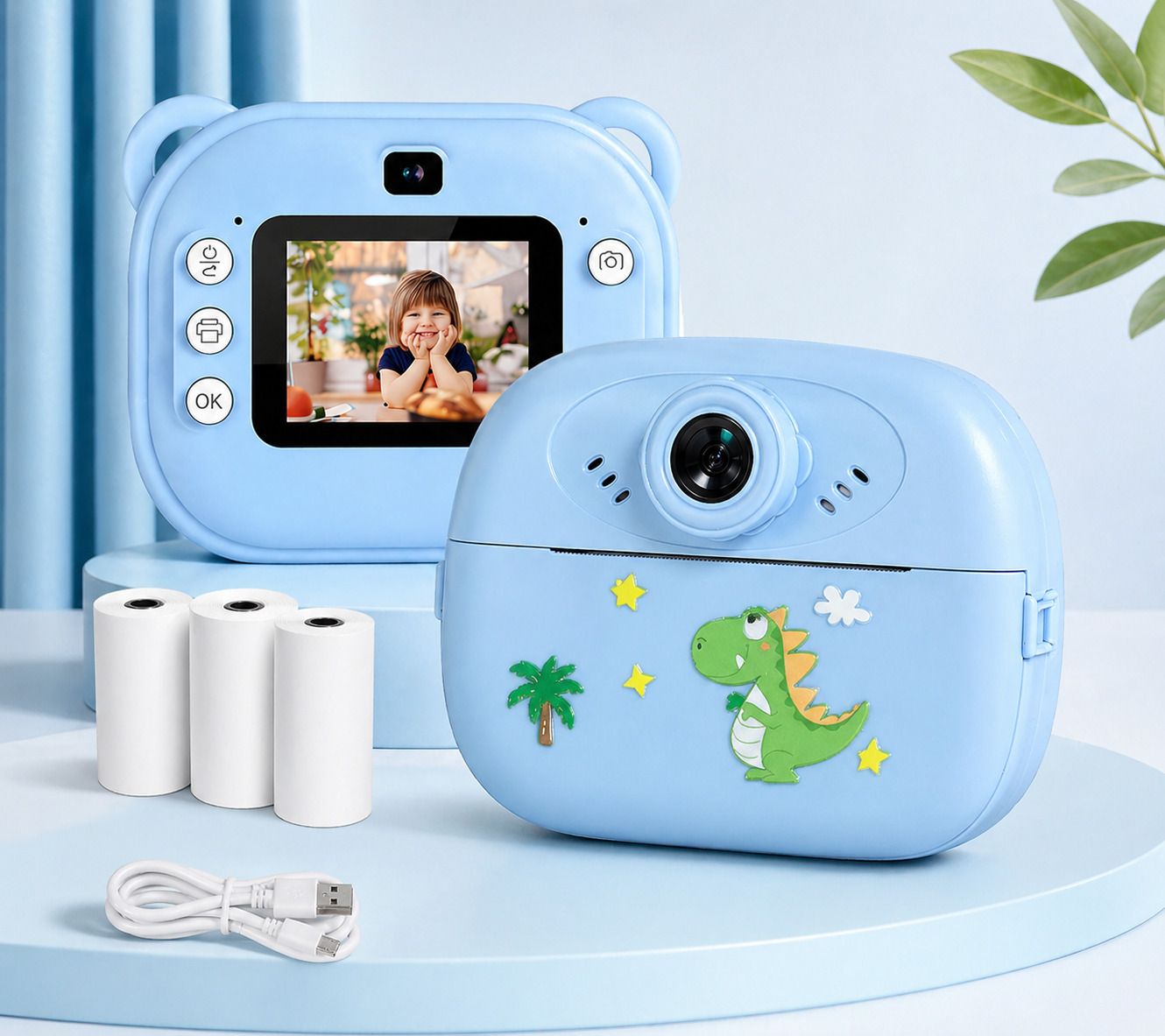 ClickPic 48MP Lens with 3 Rolls Included in Box Retro Instant Camera-picture-15
