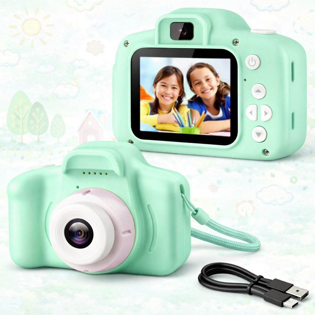 LIVORA Kids Camera 13MP 1080P HD digital camera with games and Video Recording Instant Camera for Girls & Boys 8-12 Years Birthday Gift for Kids Rechargeable Instant Camera-picture-23