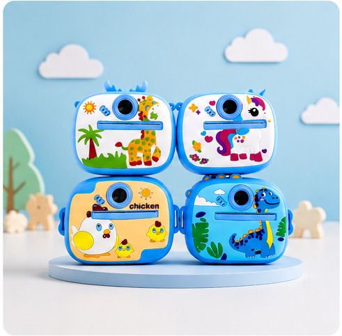 kayjoy Kids Camera Rechargeable Instant Print Camera for Kids with Fun Animal Theme Instant Camera-image-15