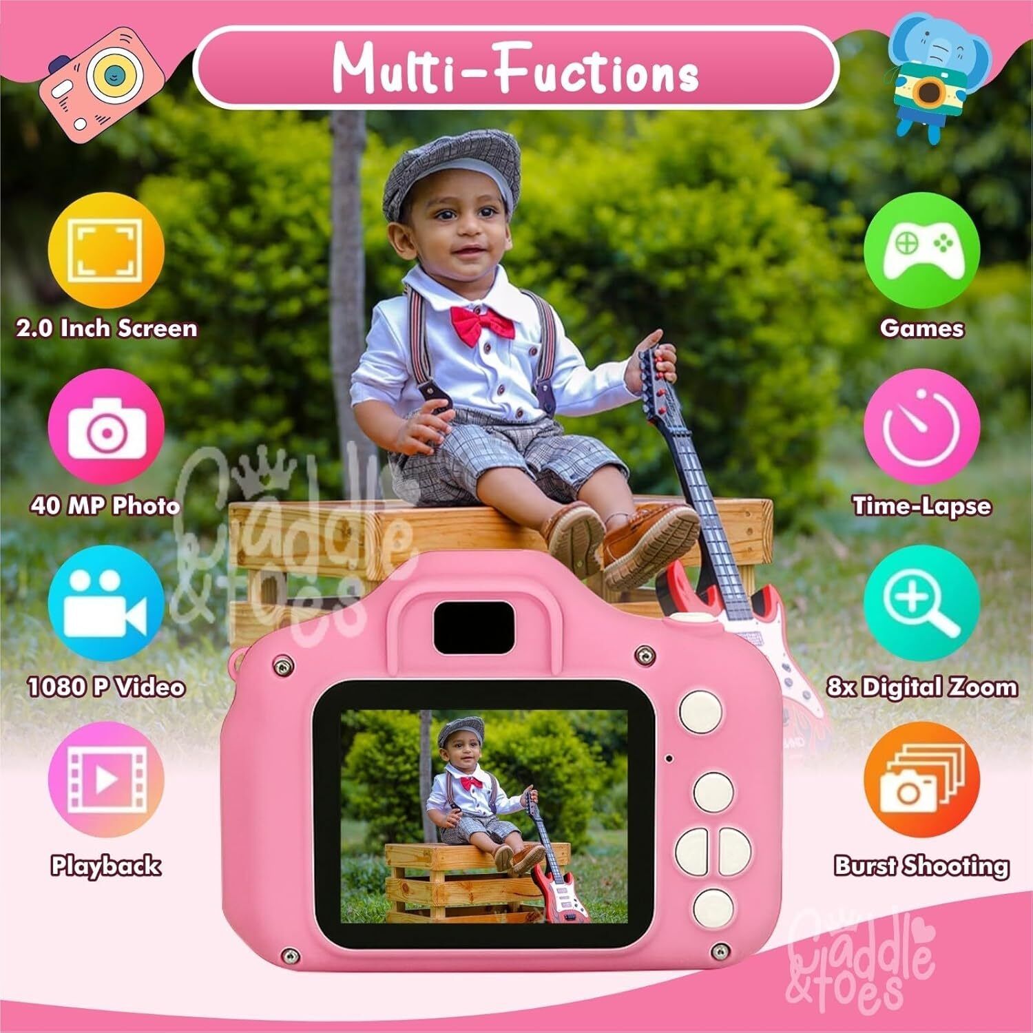 THYWILL SOLUTIONS MINIPNK004 MINIPNK004 Instant Camera-picture-16