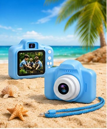 Singhttraders Camera Toy Cartoon Kids Digital Camera | HD Photography & Video Recording | Rechargeable Instant Camera-picture-22