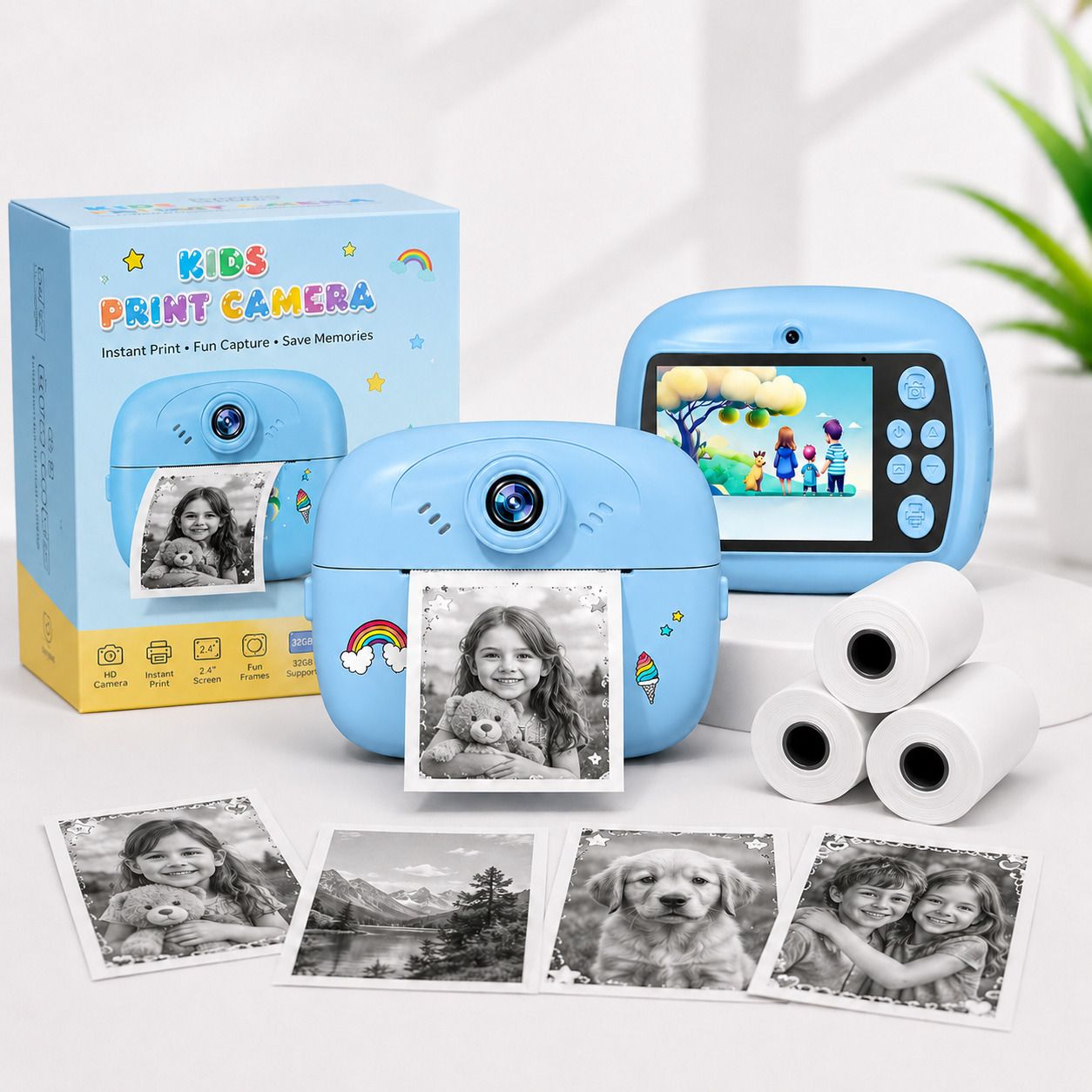 ClickPic 48MP Lens with 3 Rolls Included in Box Retro Instant Camera-picture-16