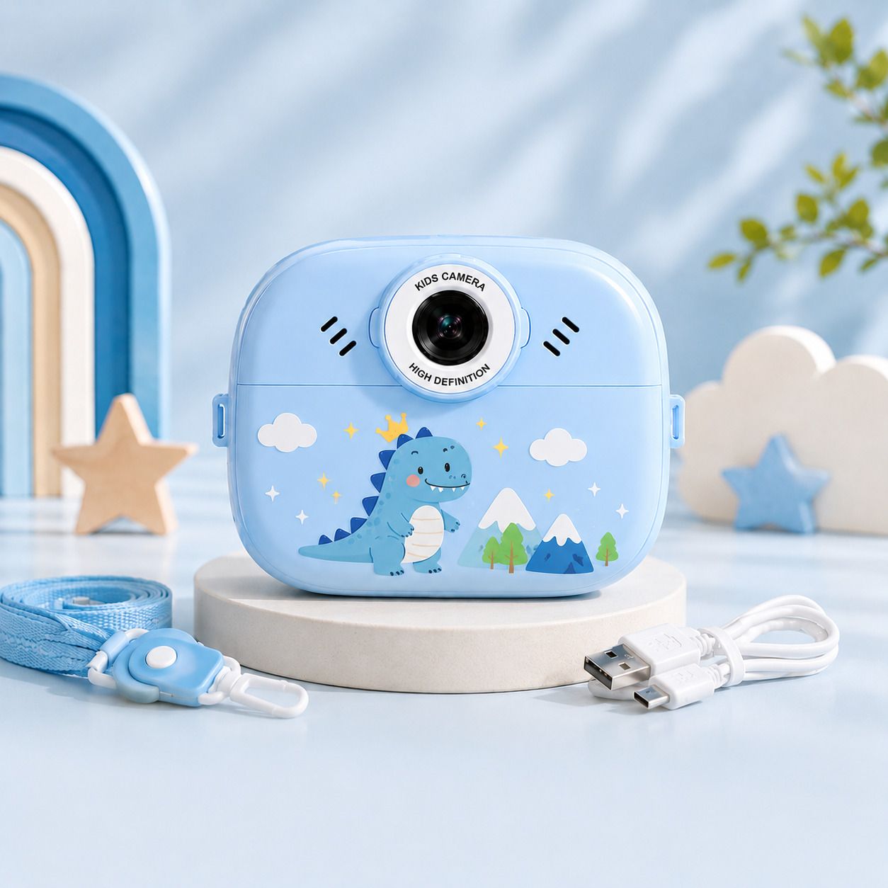 Zuigo digital cemera with printer Photo Printer Camera for Kids, Boys & Girls Blue colour CB001 Instant Camera-picture-11