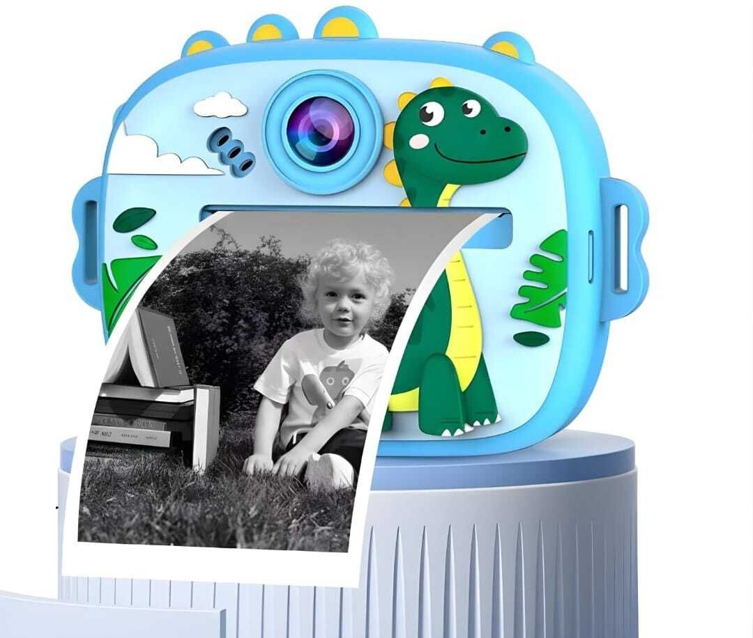 HAPPY CHAPPIE DIY instant photo printer cemera Instant Print - Mini Digital Camera HD Photo & Video with Games Toy Camera Instant Camera