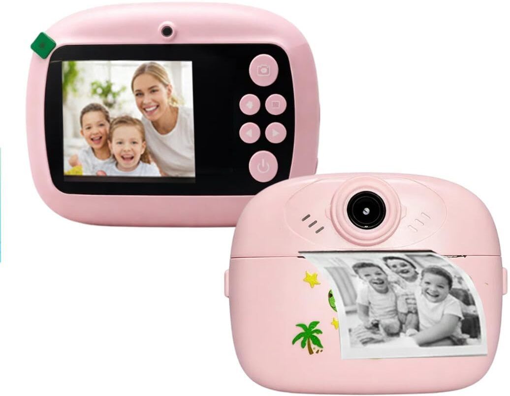 Xydrozen Insta-13 Rechargeable Thermal Kids Camera Immediately Print Photo Instant Camera