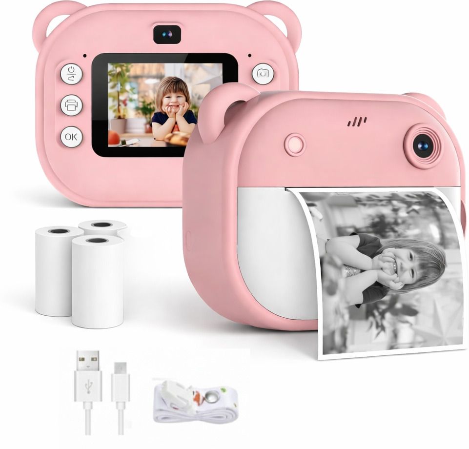 ClickPic Polaroird 48MP Lens with 3 Rolls Included in Box Retro Instant Camera-image-26