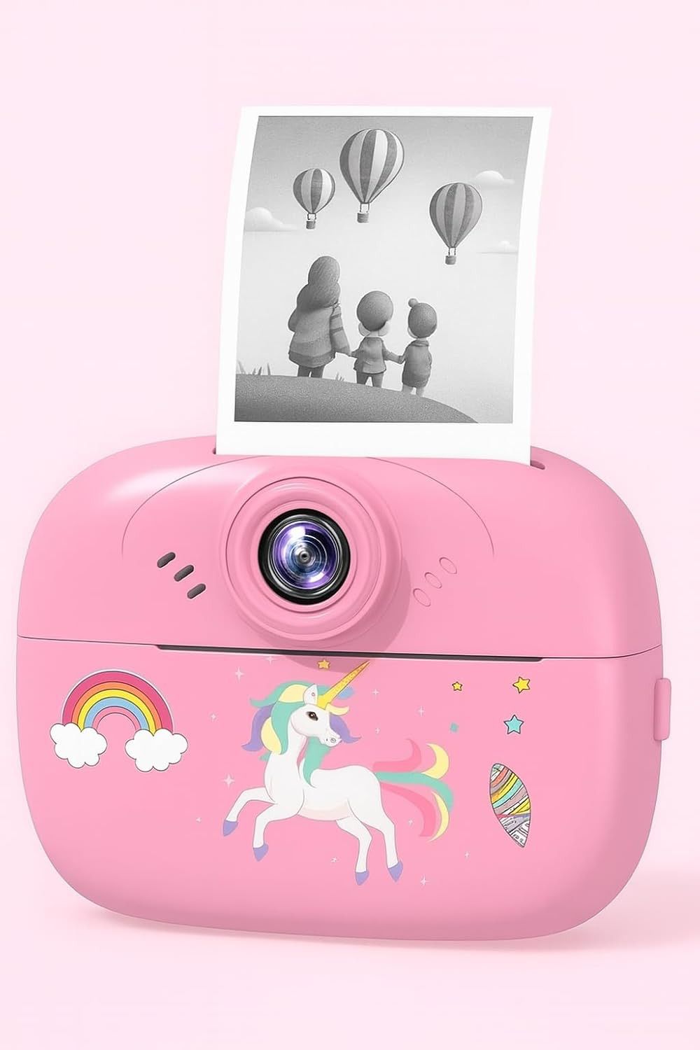 HLtratech DIY instant photo printer cemera HL122 Snap Print Pro HD Digital Photo Camera with Instant Thermal Printing D122 Instant Camera-image-3