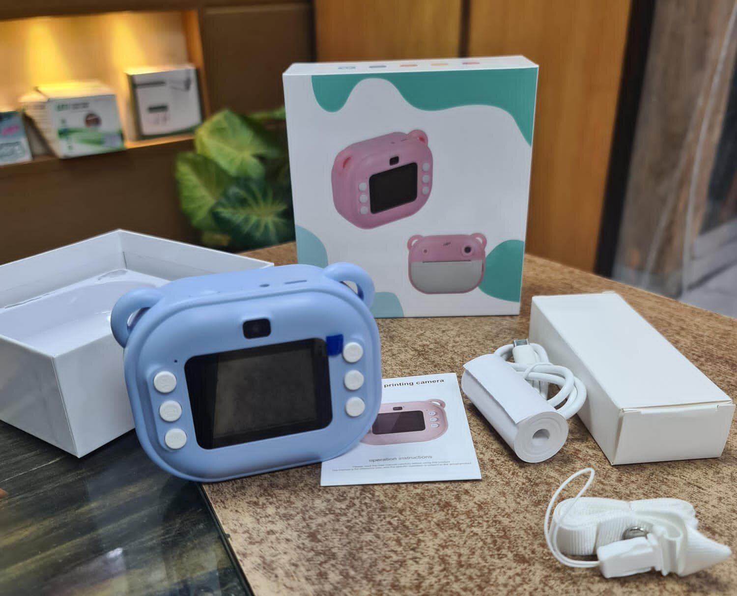 VybeMart N/A Instant Photo Print Camera for Kids with Dual HD lens & Video Recording Instant Camera-picture-25