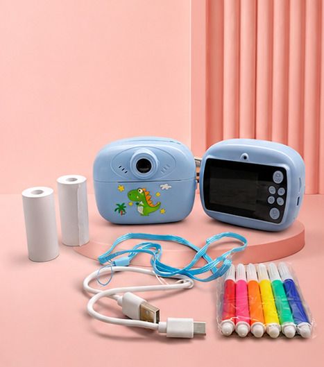 ZECOMMERCE FunPrint Creative Digital Camera for Kids with Print Paper, Video & Photo Features Instant Camera-picture-26