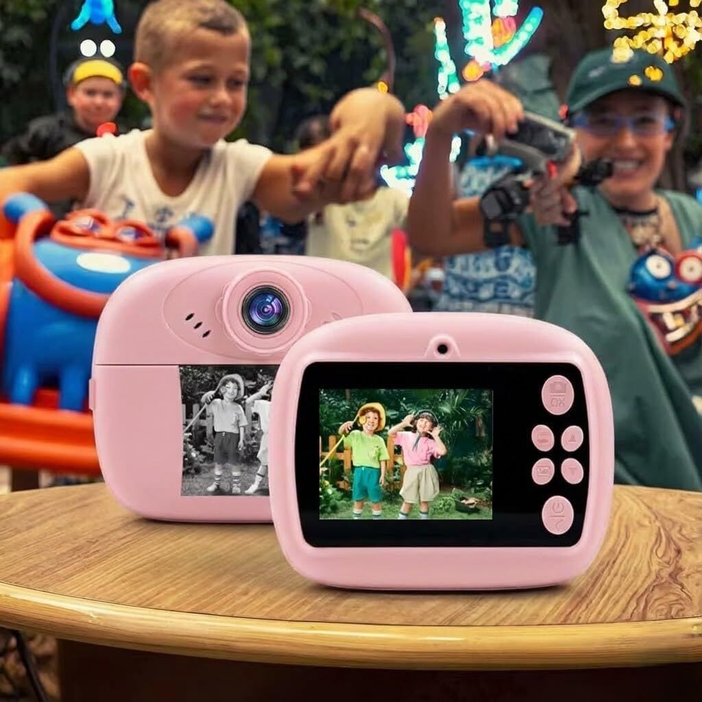 Xydrozen Insta-19 Instant Print Camera for Kids Digital Camera with Thermal Photo Printing Instant Camera