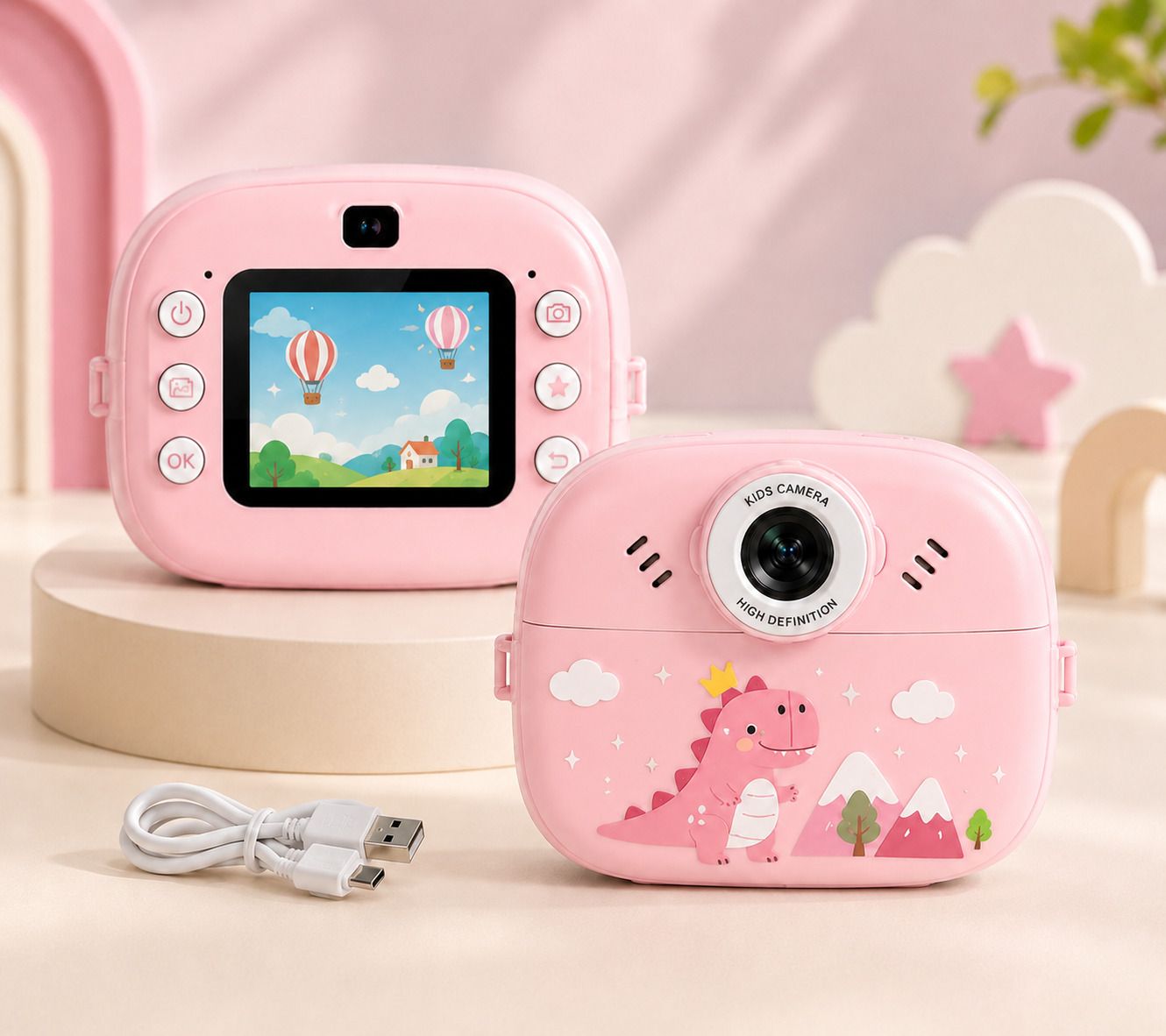 LIVORA Kids Instant Print Camera Instant Photo Print Camera for Kids with Dual HD lens & Video Recording Instant Camera-picture-25