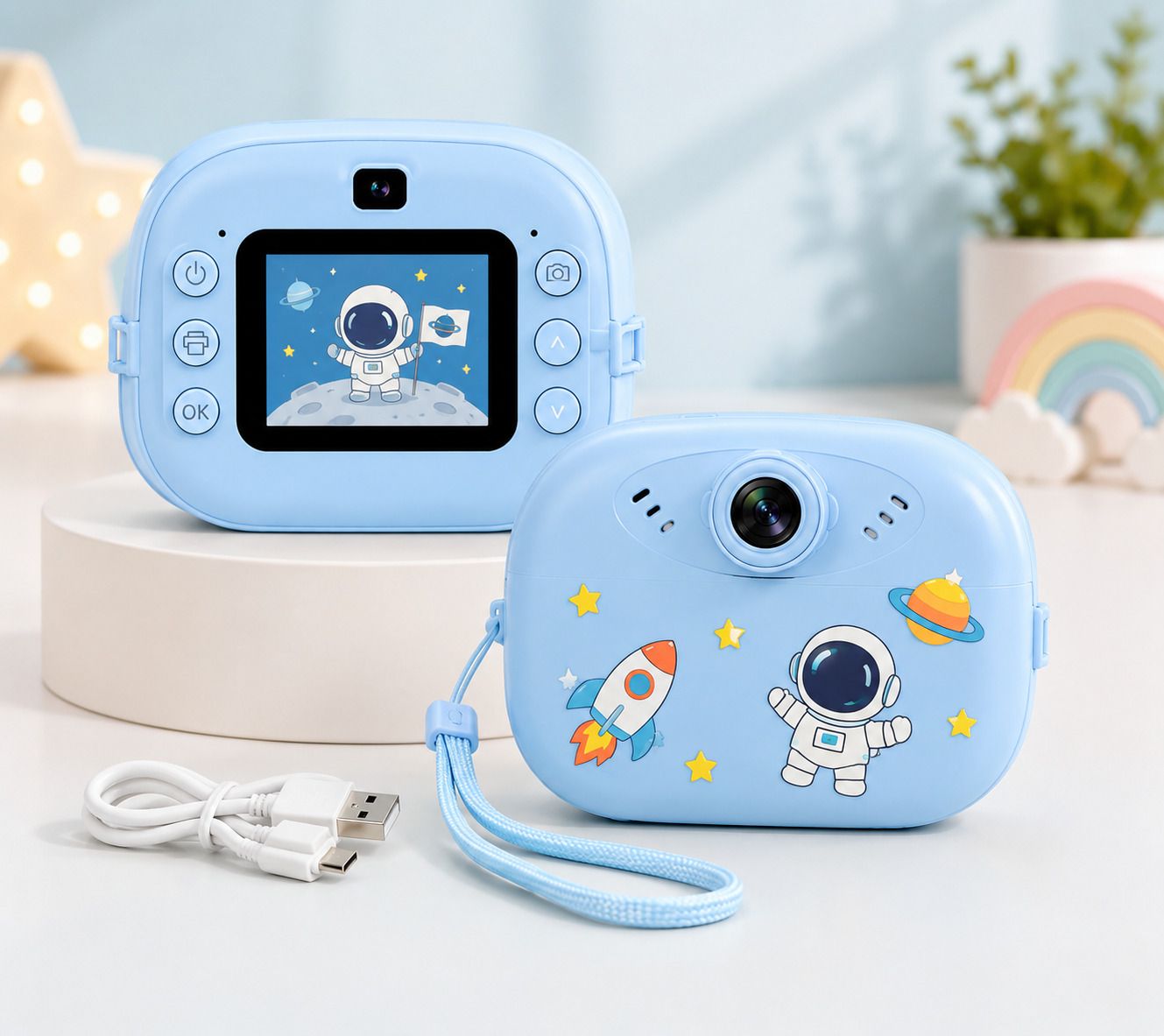 ClickPic Instant Print Cam 48MP Lens with 2 Rolls Included in Box Retro Instant Camera Instant Camera-picture-12