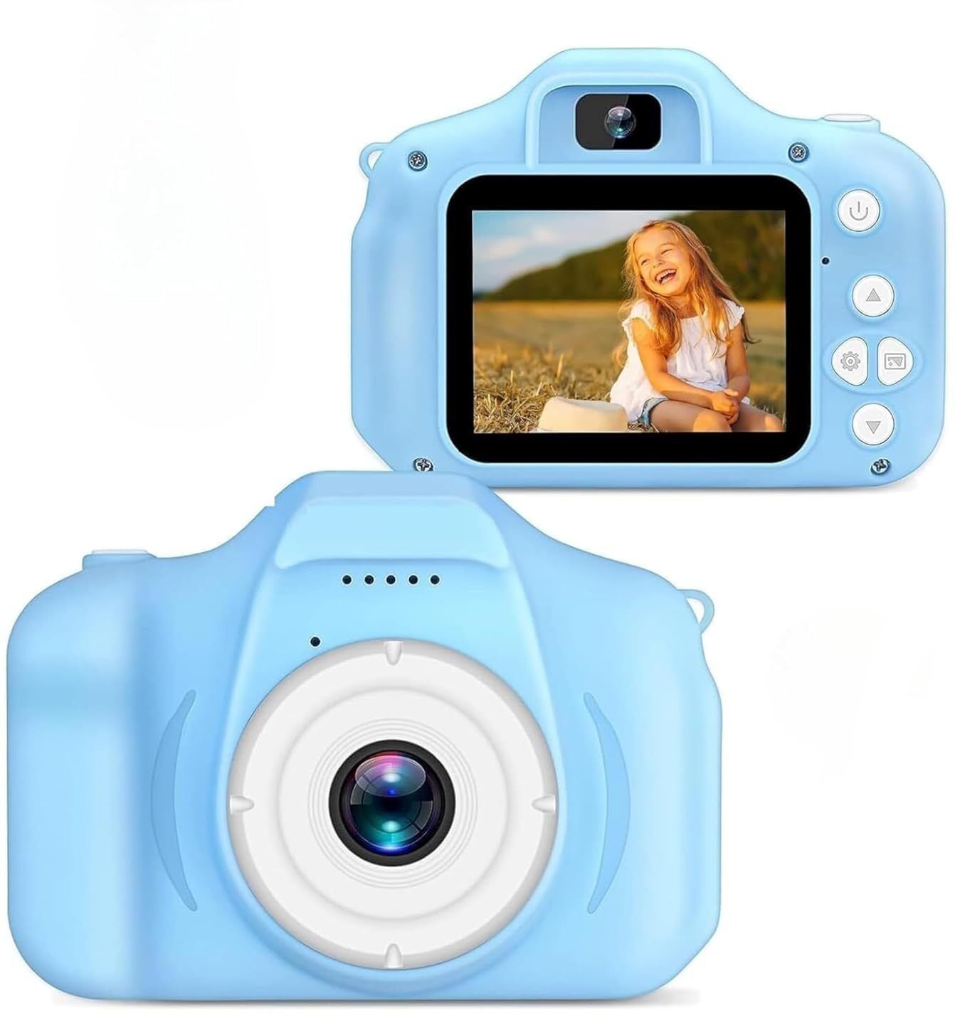 ShikharRetails Kids Camera 0.3MP 1080P HD Kids Camera for Girls & Boys 0.3MP 1080P HD Digital Selfie Camera Toy Blue Instant Camera-image-4
