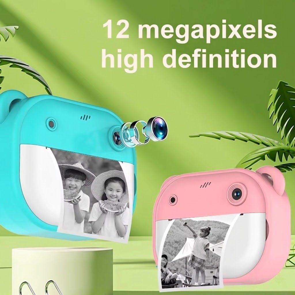 kayjoy Digital ids Zero Ink Instant Print Toy Camera with HD Video Cam Instant Camera-image-4