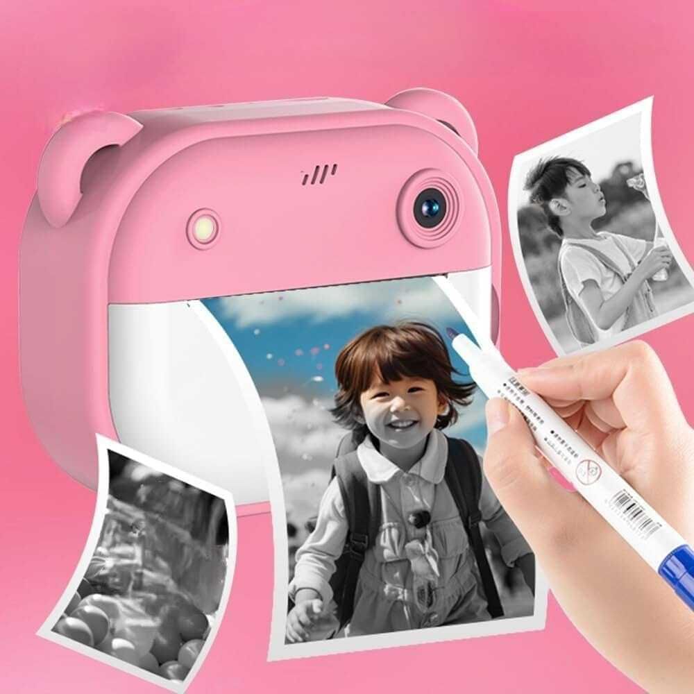kayjoy Digital HD Kids Instant Print Camera Selfie Video Puzzle Games Gift Toy Instant Camera-image-39