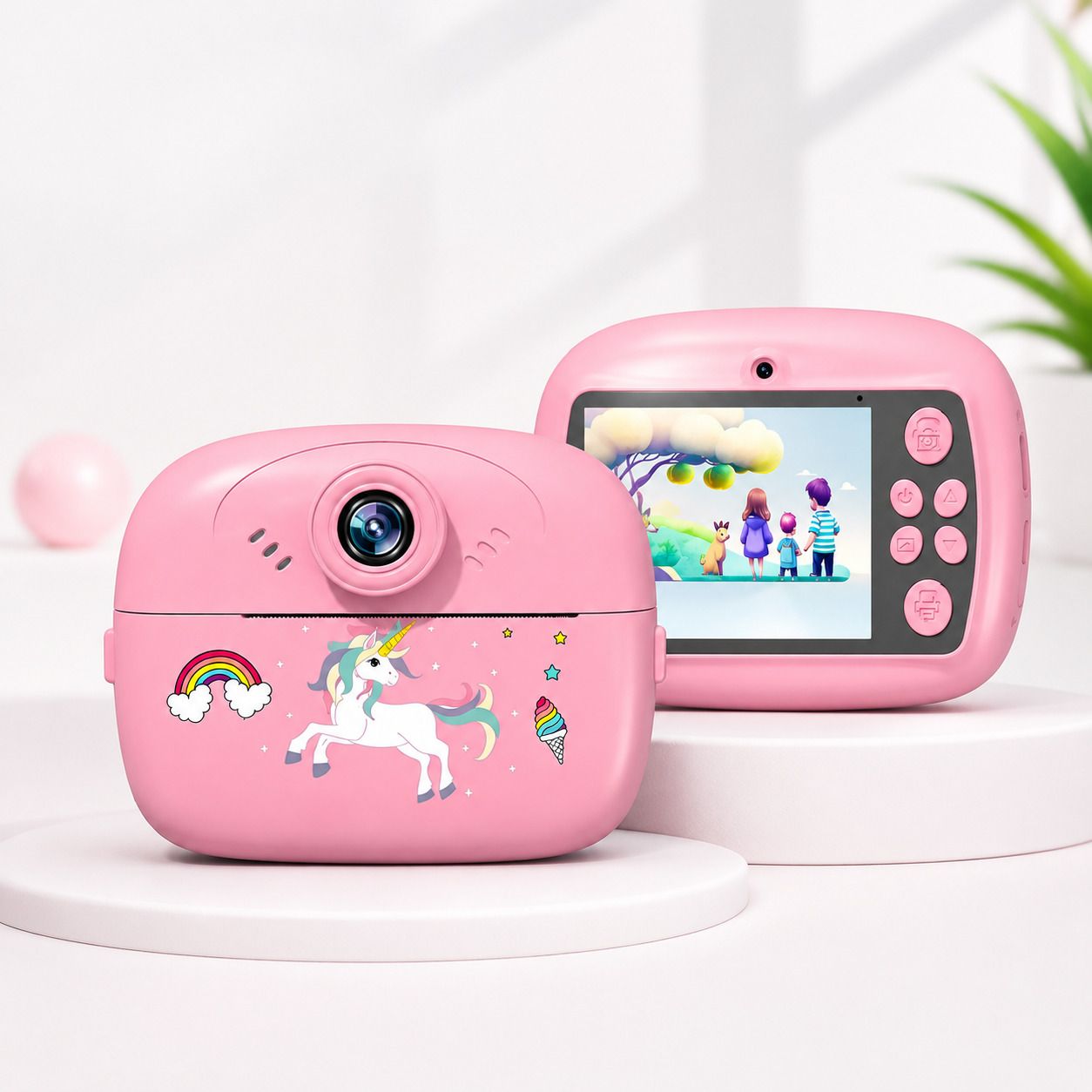 LIVORA Kids Instant Print Camera Instant Photo Print Camera for Kids with Dual HD lens & Video Recording Instant Camera-picture-22