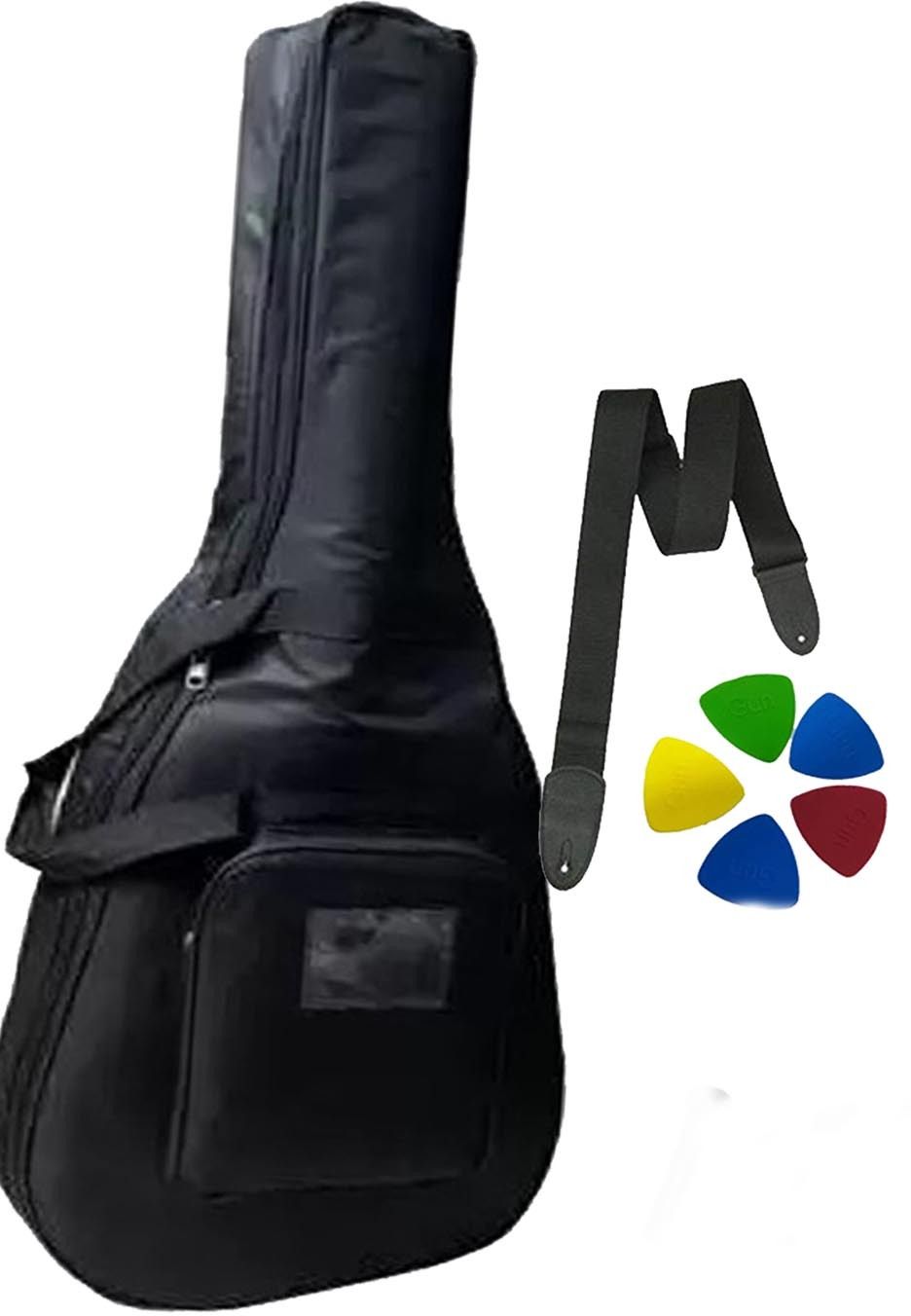 houseofcommon GUITAR BAG BELT AND PICKS 5 MDCL A4 Guitar Bag-picture-15