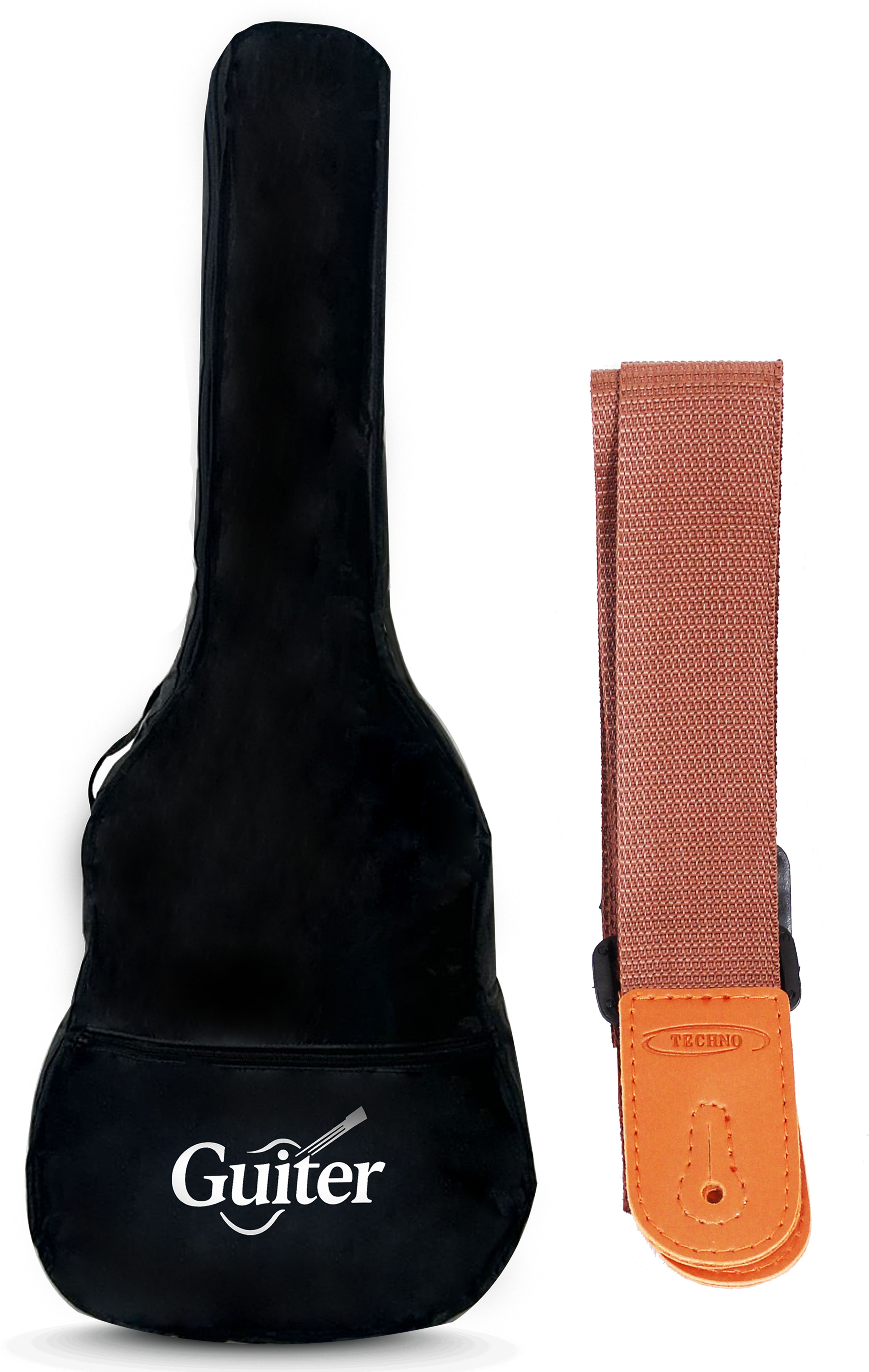 techno Premium 36 & 38 Inch Non-Padded Guitar Bag with Strap Belt Soft Carry Case Guitar Bag-picture-41