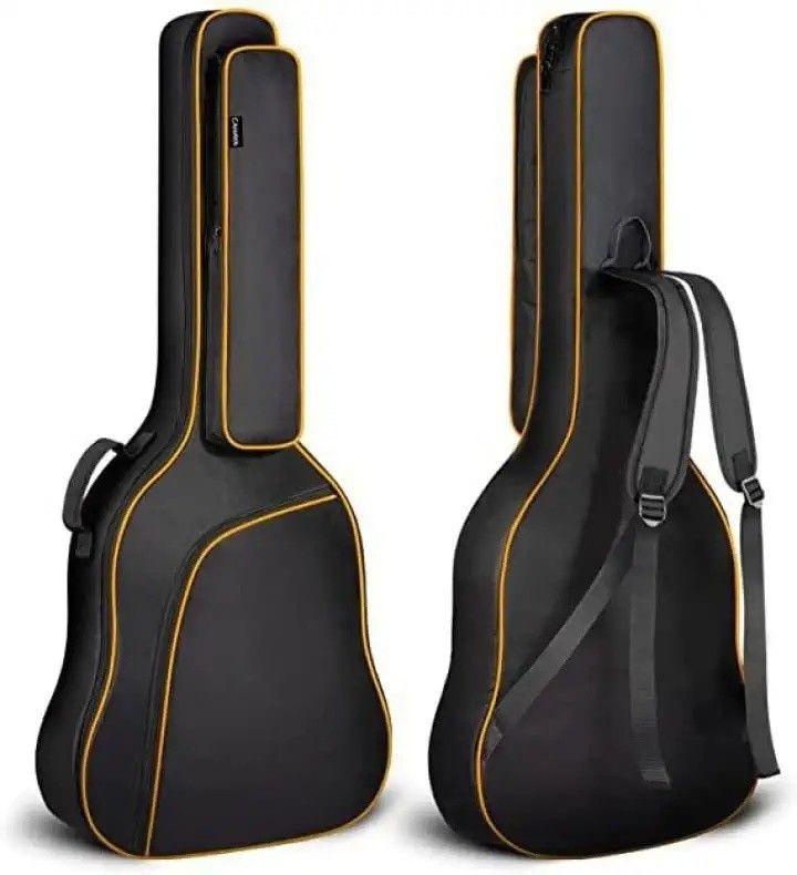 swastik Best Acoustic Guitar Bag Heavy Padded Double Pocket Guitar Cover Bag Guitar Bag Guitar Bag-picture-19