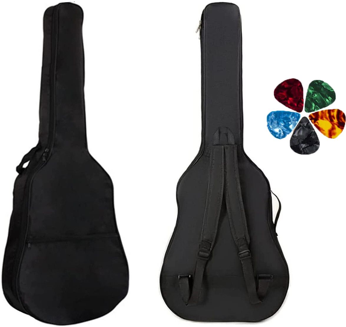 42 Inch Guitar Bag Adjustable Shoulder Strap Guitar Bag For Acoustic Guitar Guitar Bag-image-9