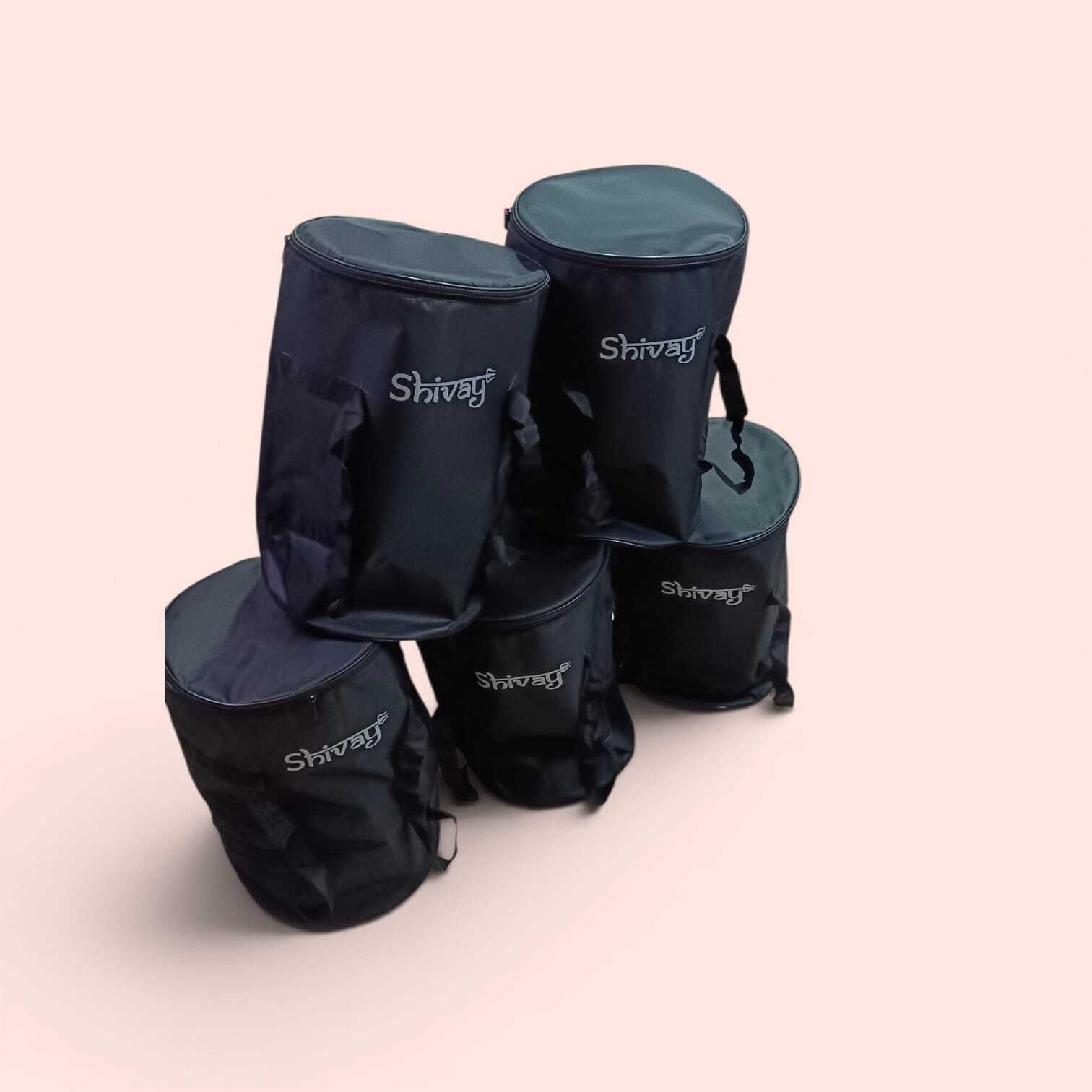 DHOLAK BAG WITH TOP BOTTOM PADDED FOR SAFE DHOLAK Drum Bag-image-45