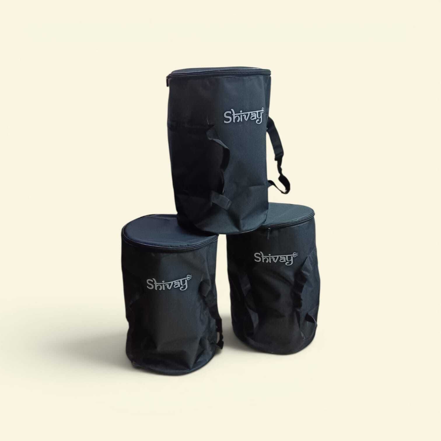 shivay WATERPROOF DHOLAK COVER BAG FOR SAFE TRANSPORT Drum Bag-picture-10