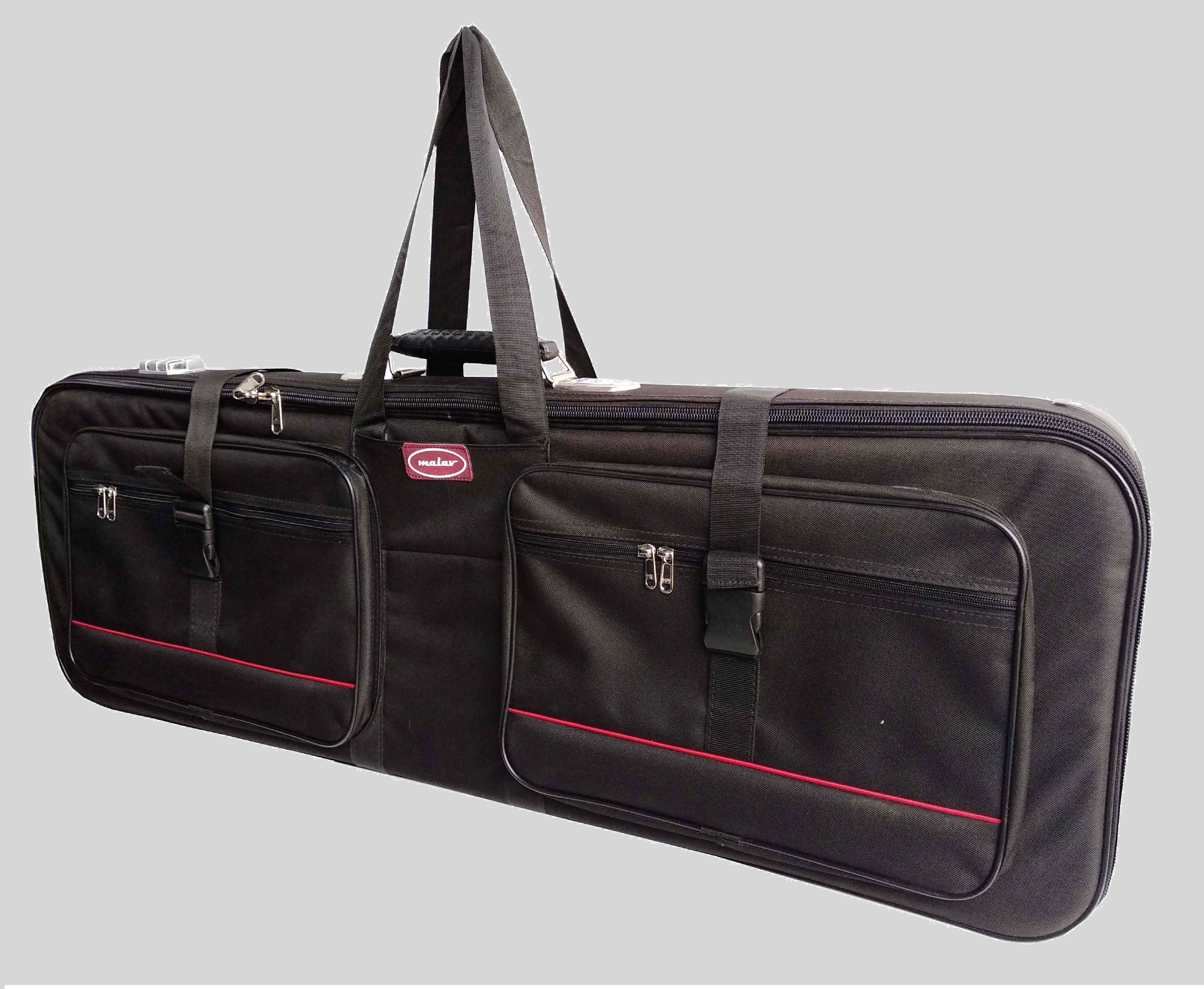 malav Roland XP60, XP50 Synthesizer Case Bag of Steel Plated Frame with lock Keyboard Bag-picture-16