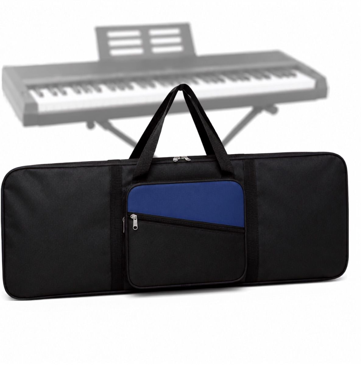 61 Keys Keyboard Bag Compatible with Yamaha PSR-I400, PSR-I500 & Casio CT-X870IN Keyboard Bag-image-29