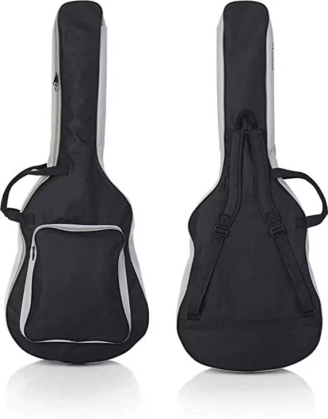 Heavy Padded Guitar Bag With Black Grey Color Cover Fender Soft Fabric 40 Inch. Guitar Bag-image-42