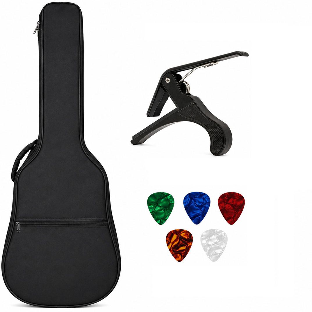 dawnrays Acoustic Guitar Bag Guitar Cover for 38, 39, 40, 41 inch with Guitar Capo Guitar Bag-picture-0