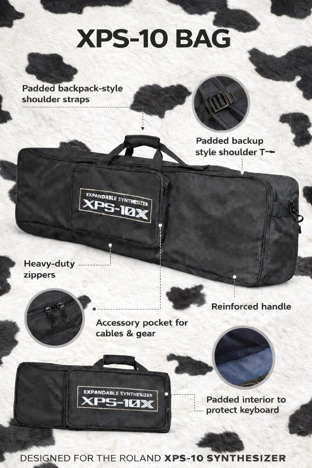 beatbox FOR XPS 10 X PADDED COVER WATERPROOF AB11 Keyboard Bag-picture-37