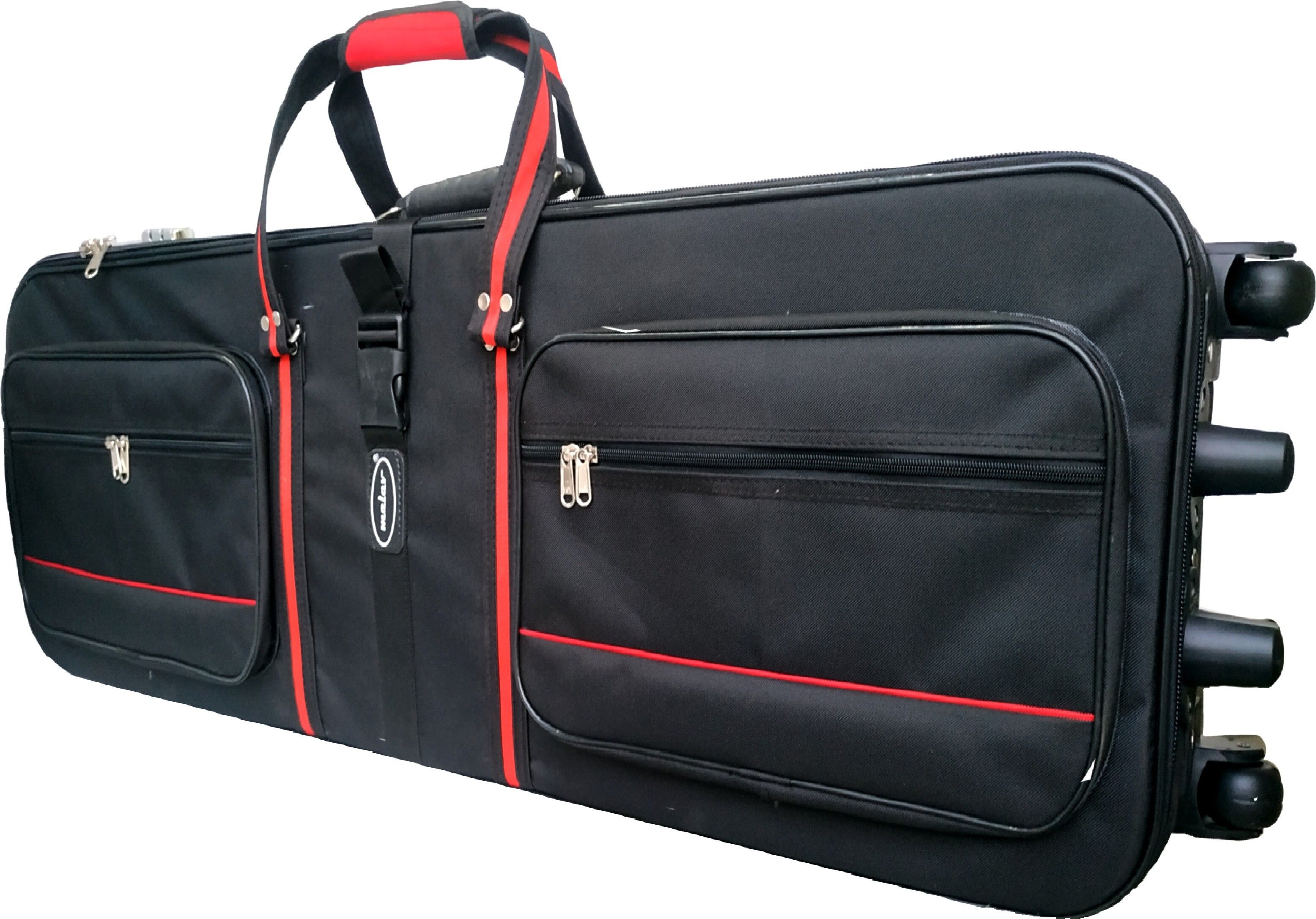 malav Roland FANTOM-06 Synthesizer Case Bag of Steel Frame with Wheel (Flight Case) Keyboard Bag-picture-17