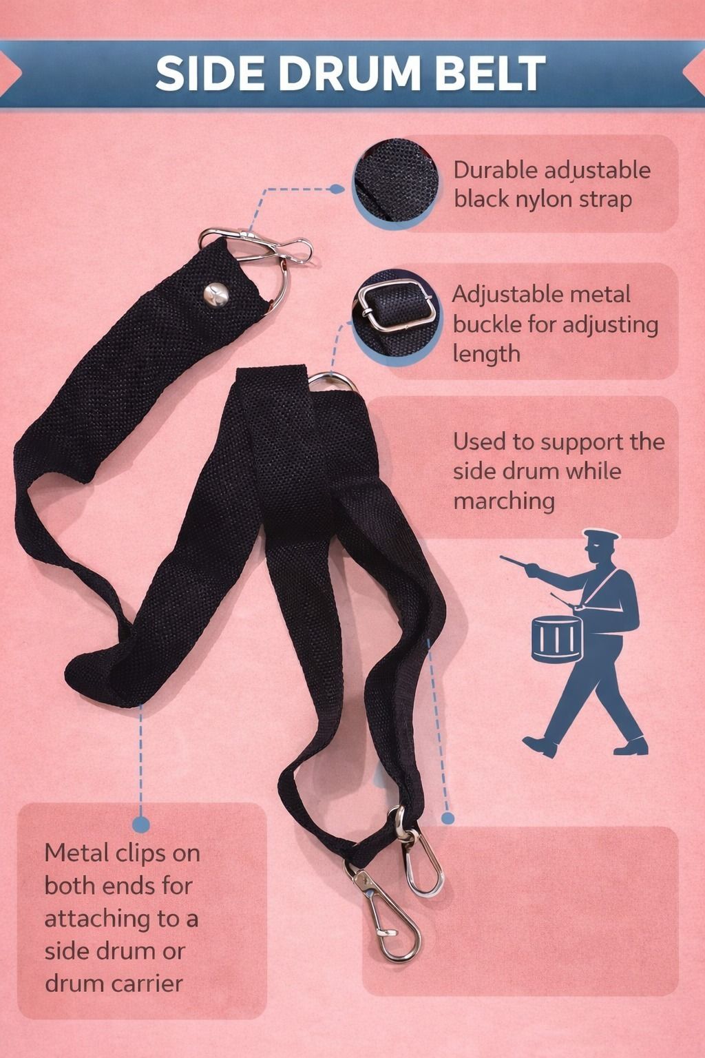 beatbox Nylon, Leather Strap-picture-41