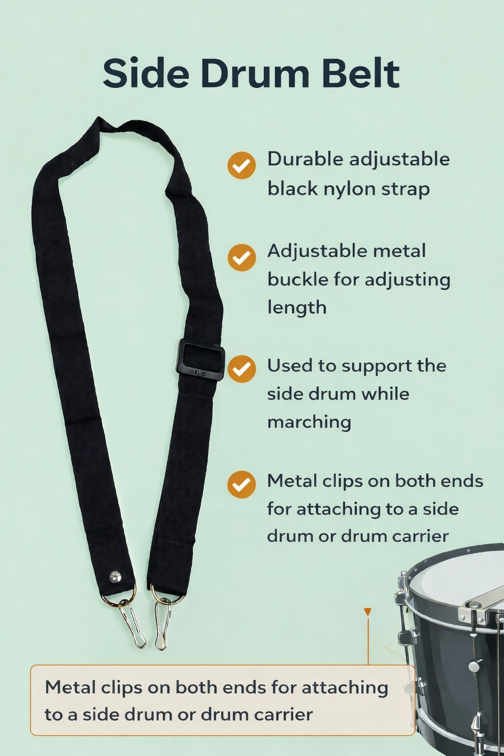 musiking Nylon, Leather Strap-picture-27