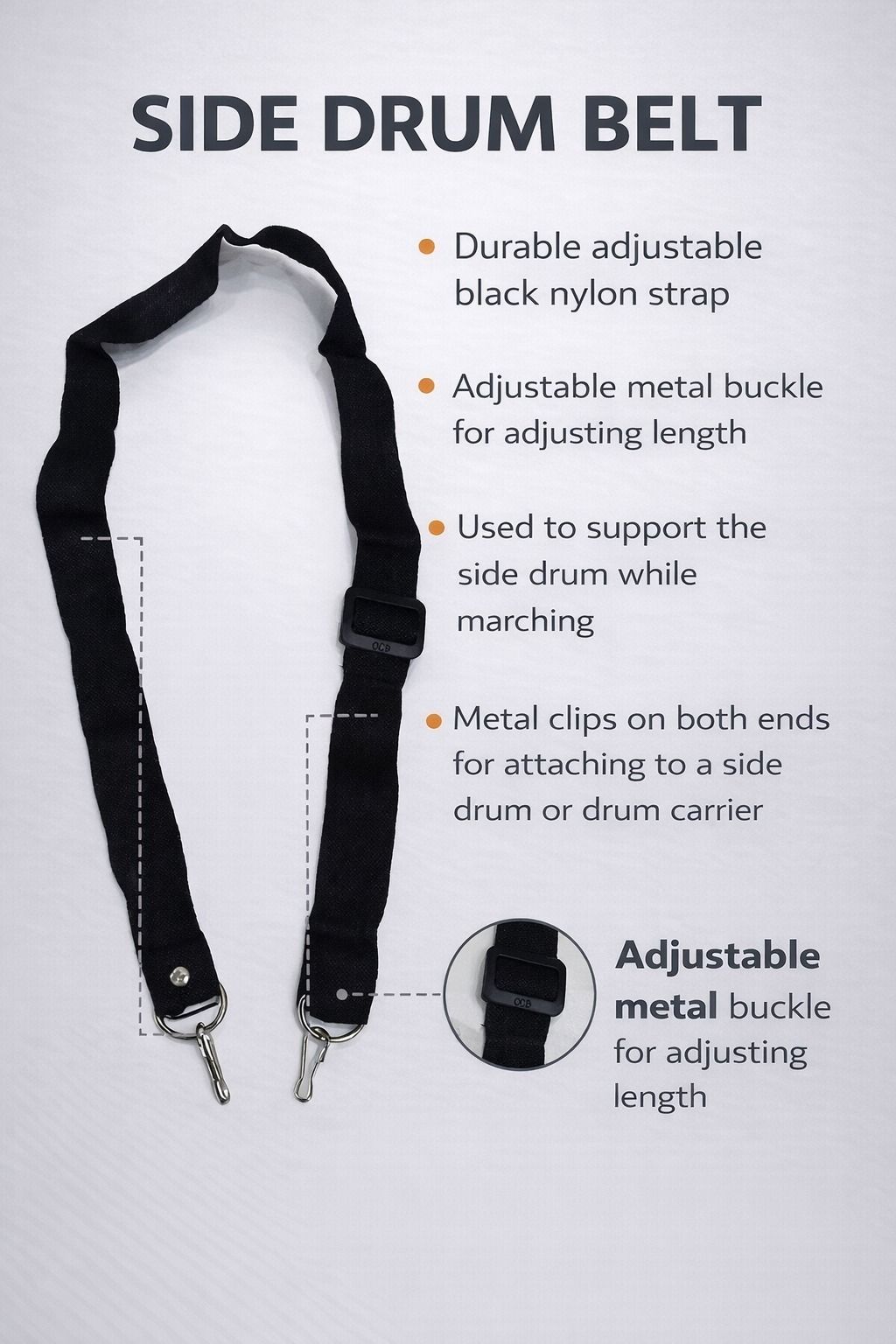 musiking Nylon, Leather Strap-picture-11
