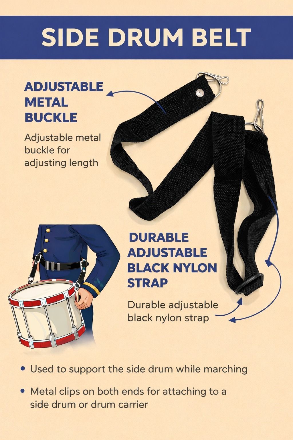 musiking Nylon, Leather Strap-picture-20