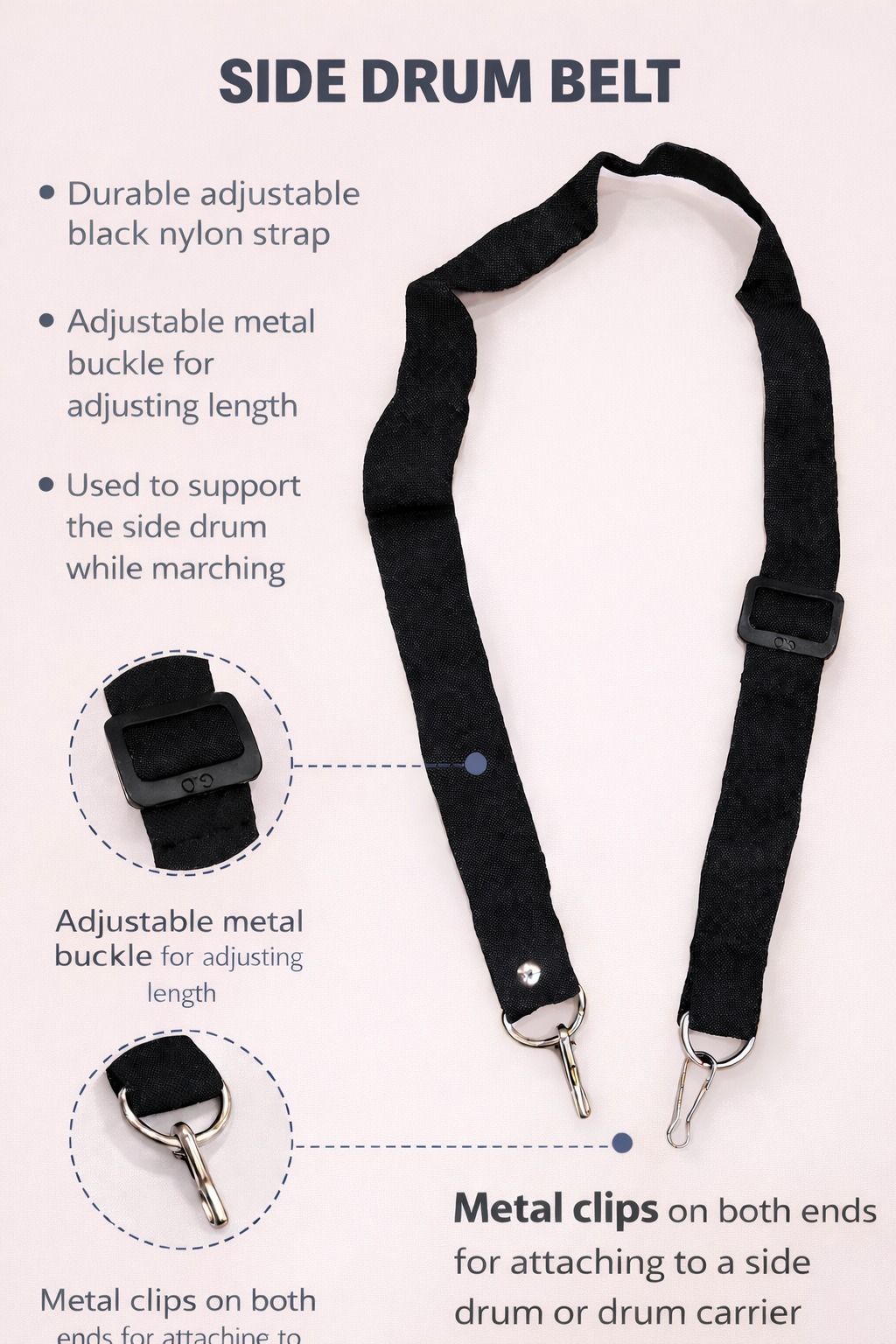 musiking Nylon, Leather Strap-picture-47