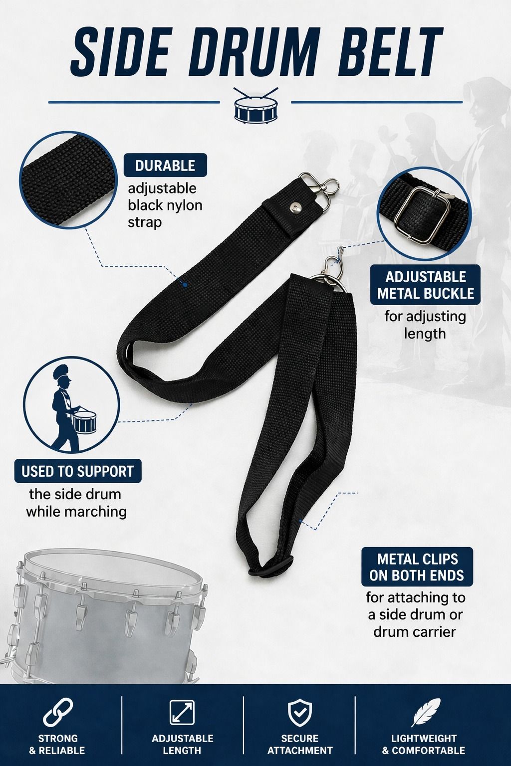 musiking Nylon, Leather Strap-picture-37
