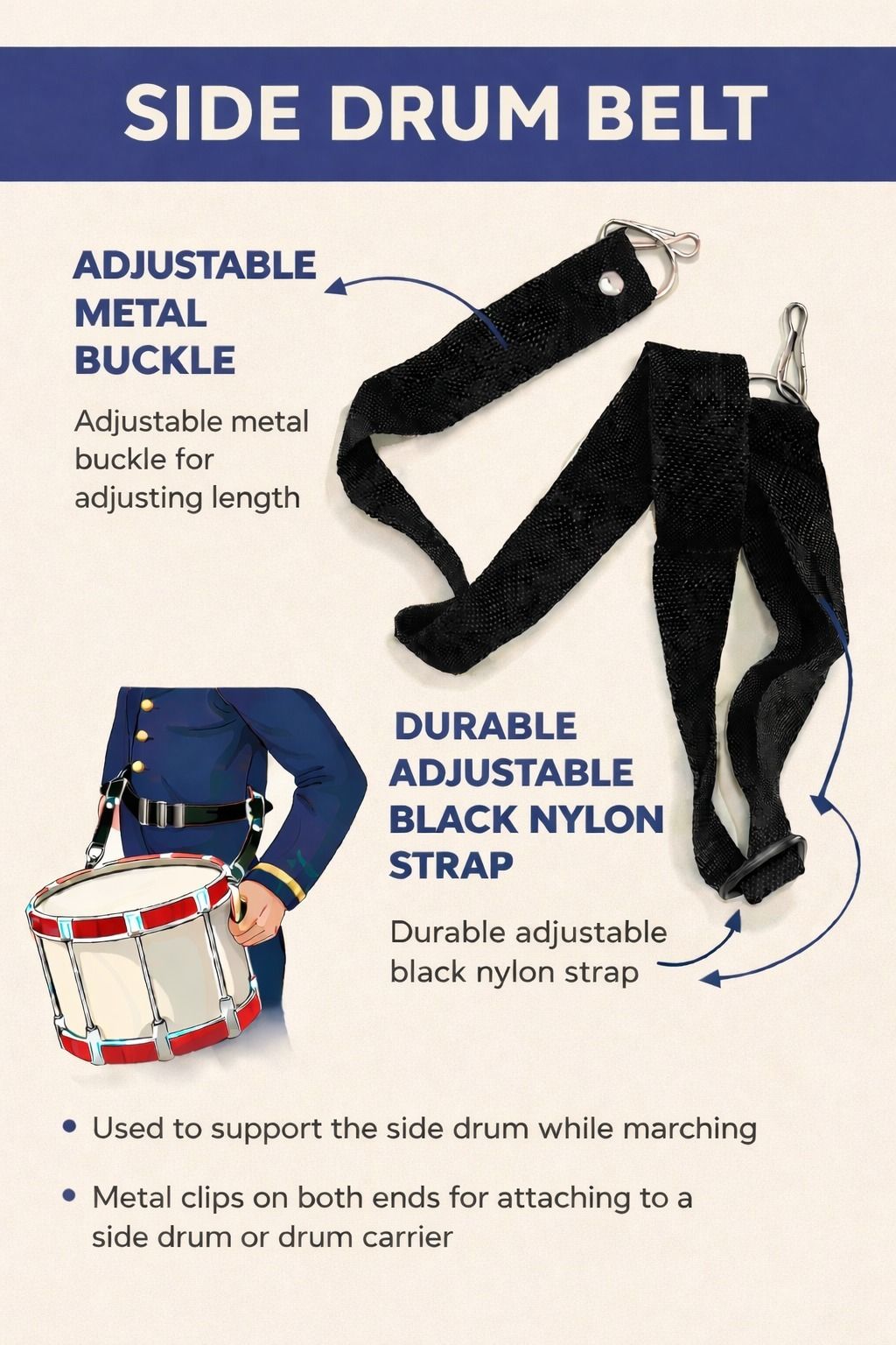 musiking Nylon, Leather Strap-picture-47