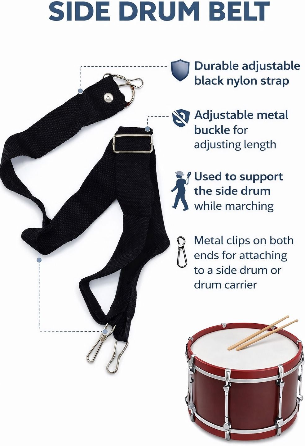 musiking Nylon, Leather Strap-picture-35