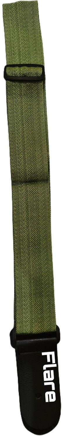 Adjustable Strap/Belt for Guitar and Ukulele (Green) with 5 picks free Nylon Strap-image-31