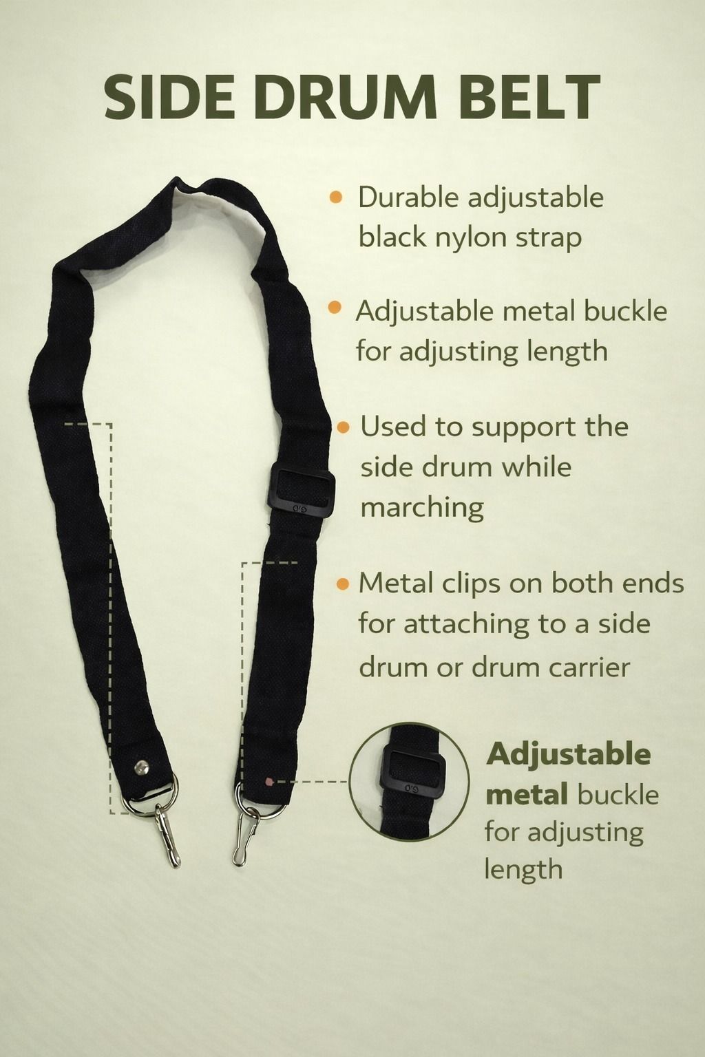 musiking Nylon, Leather Strap-picture-38