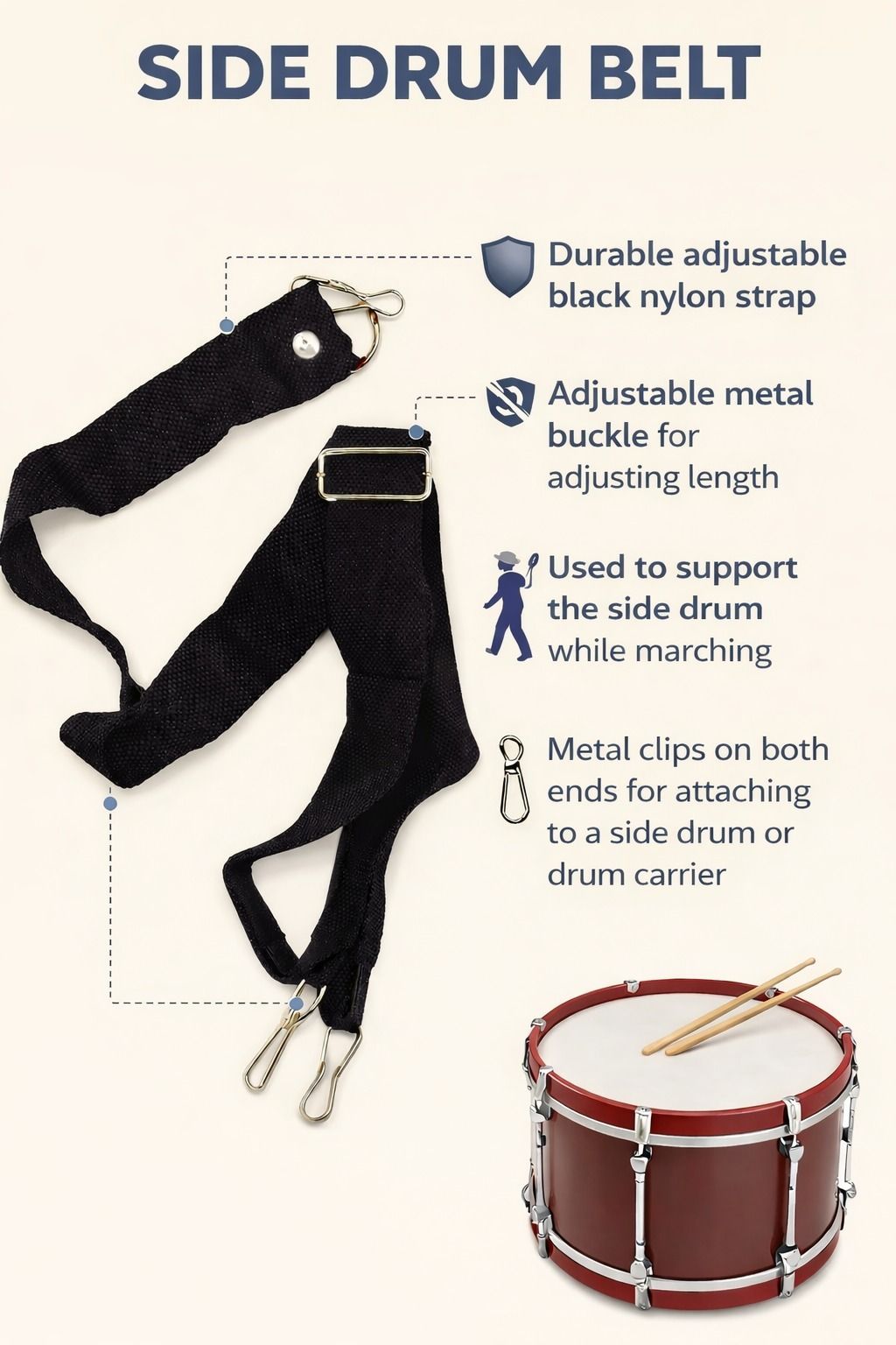 musiking Nylon, Leather Strap-picture-31