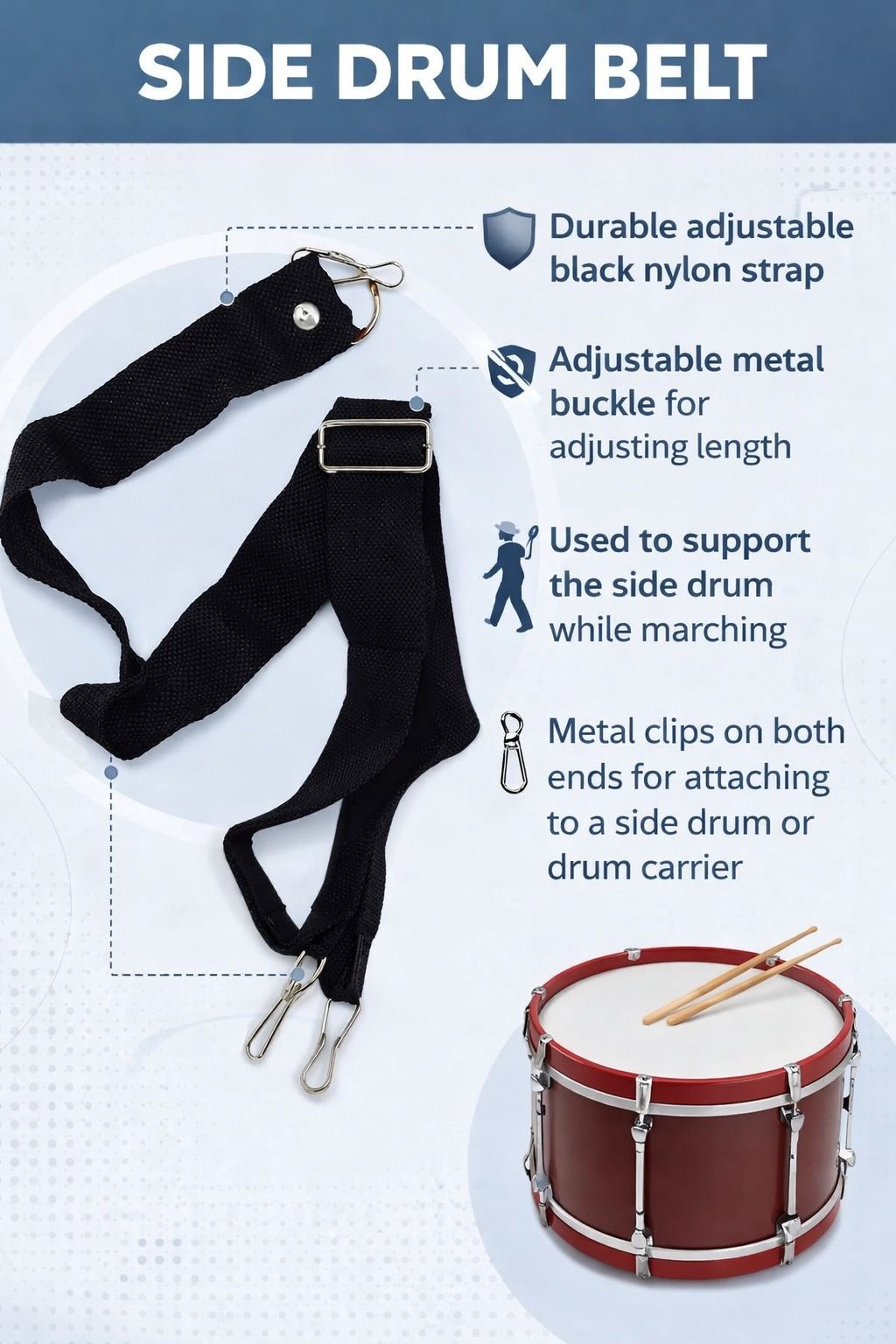 musiking Nylon, Leather Strap-picture-24