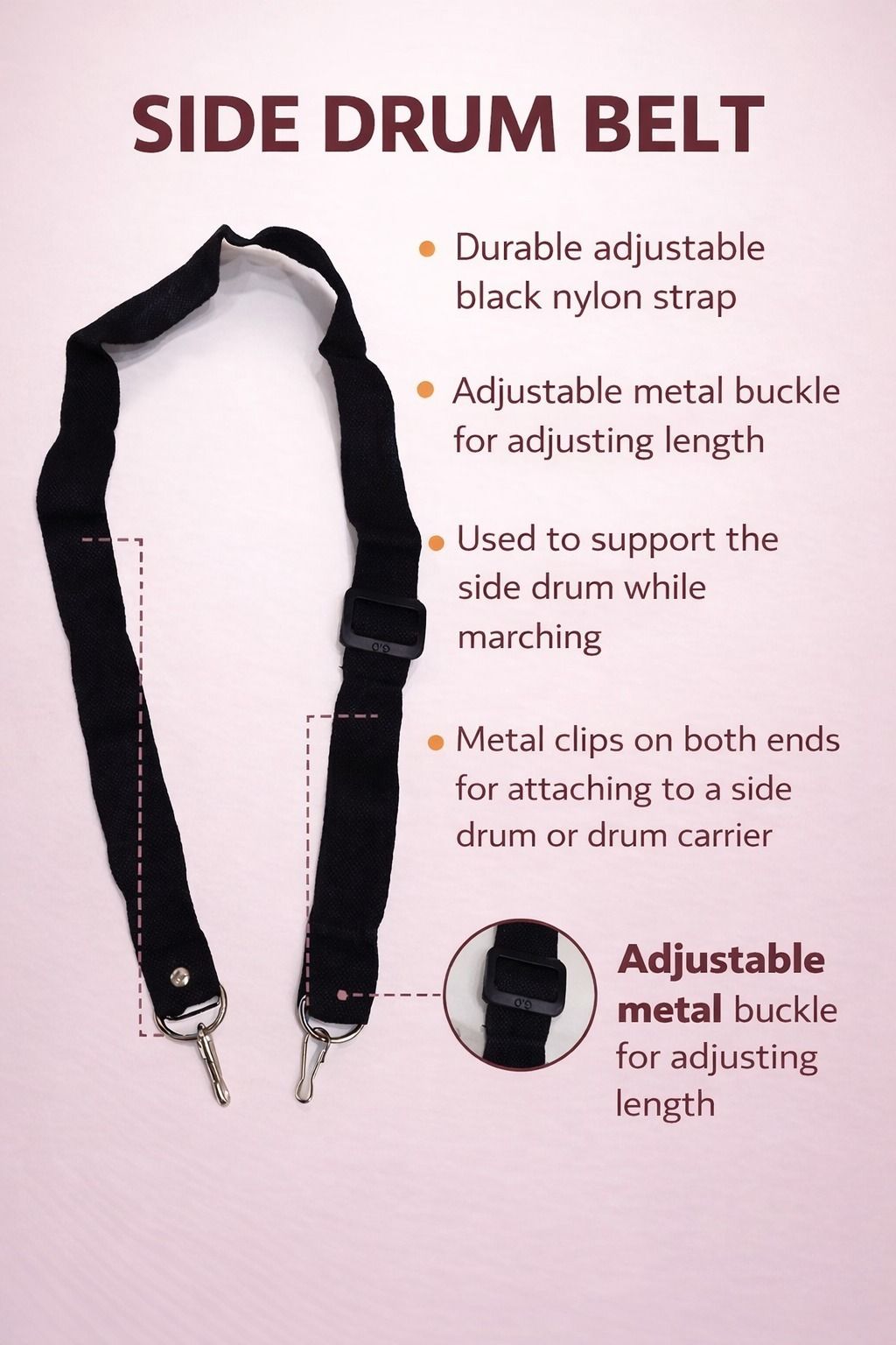 musiking Nylon, Leather Strap-picture-15