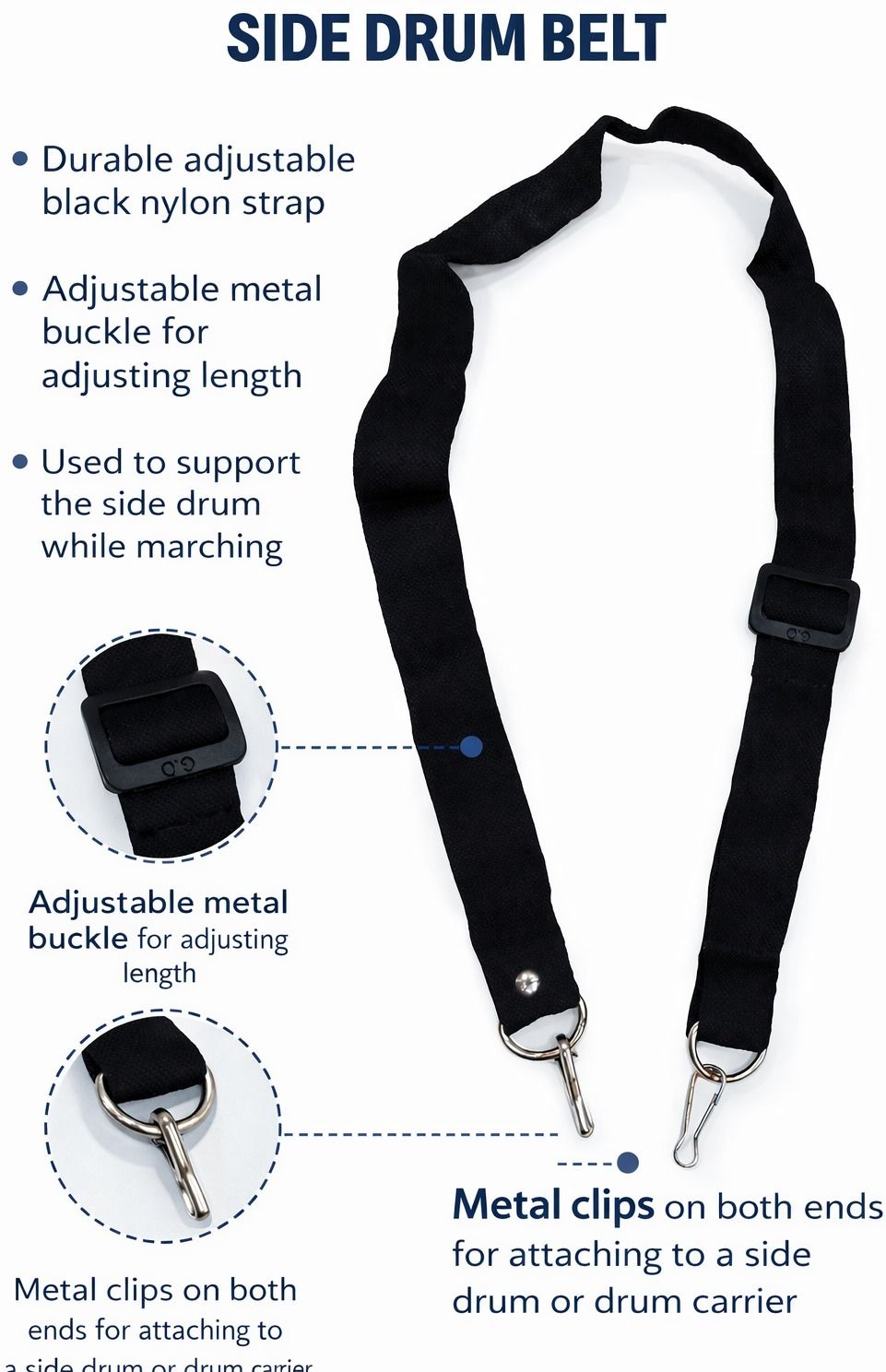 musiking Nylon, Leather Strap-picture-29