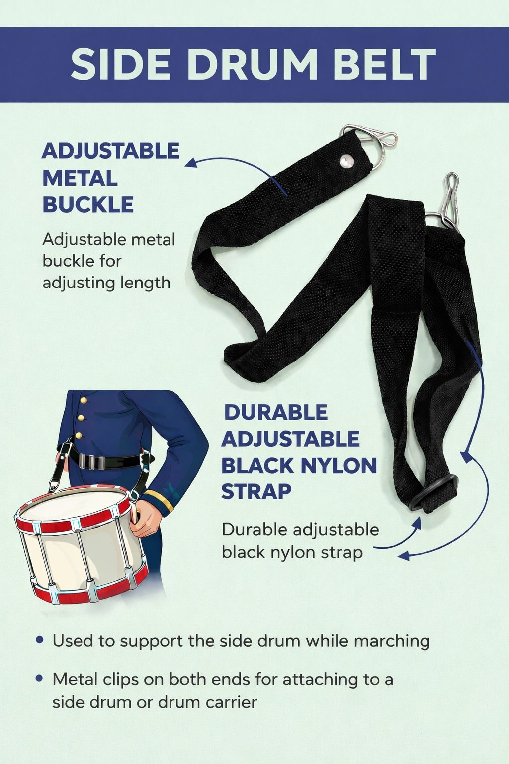 musiking Nylon, Leather Strap-picture-26