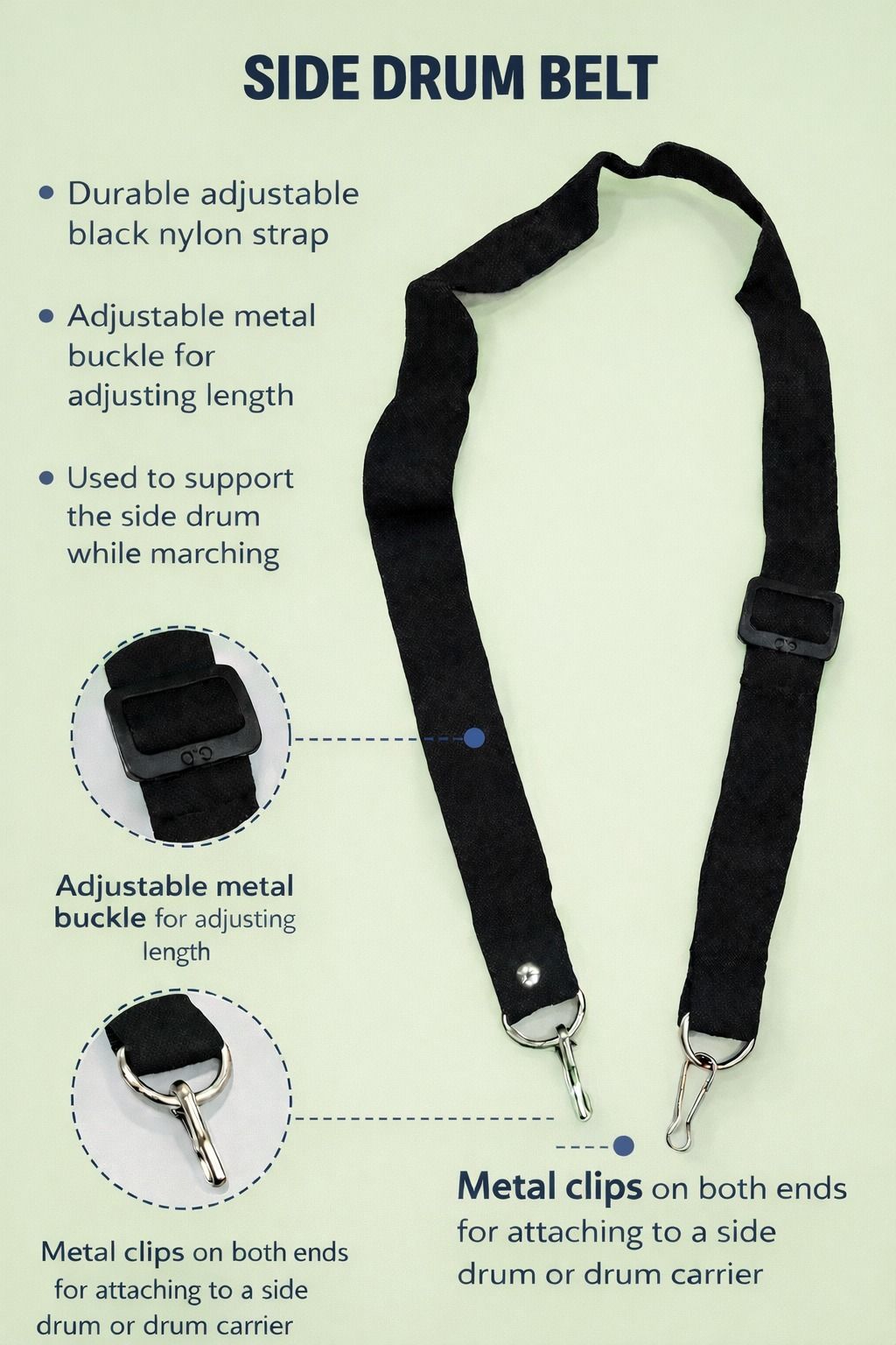 musiking Nylon, Leather Strap-picture-39