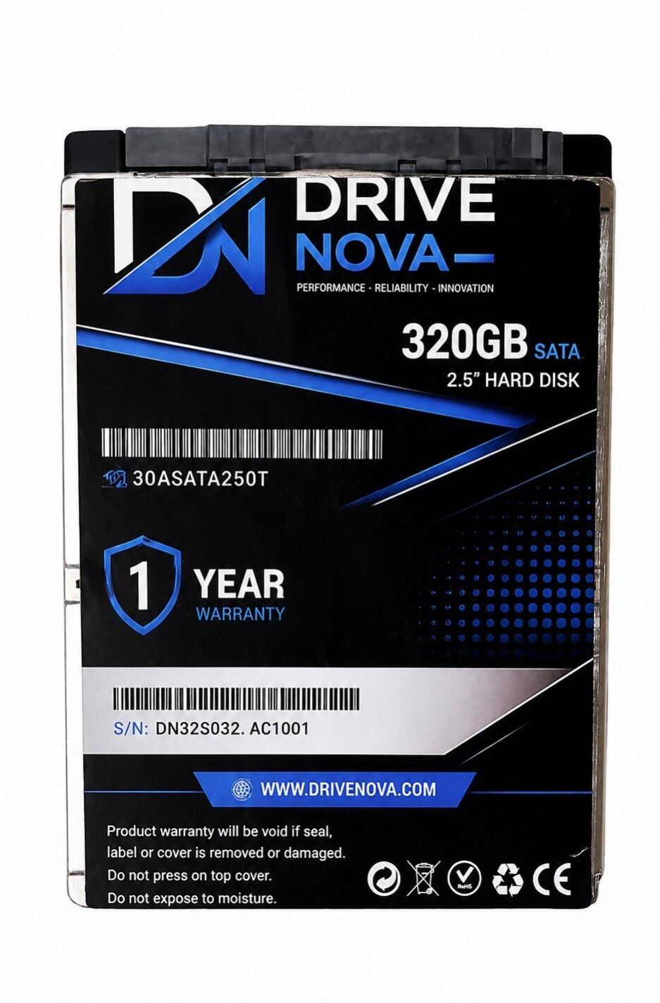 drivenova D320N 320 GB All in One PC's, Desktop, Laptop, Surveillance Systems Black SATA Internal Hard Disk Drive (HDD) (Drive Nova D320N 320 GB)-image-10